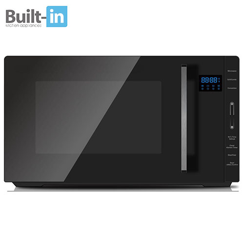 Kitchen Appliances Oven - Haushalts-Küchengerät 23L Mikrowellenofen Touch-Steuerung 5 Mikrowellen-Leistungsstufen
