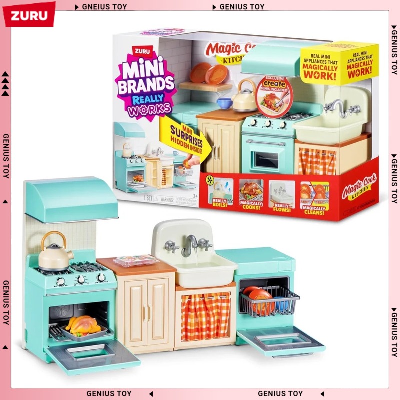 Kitchen Appliances Oven - Zuru Mini Brands Magic Cook Küchenset