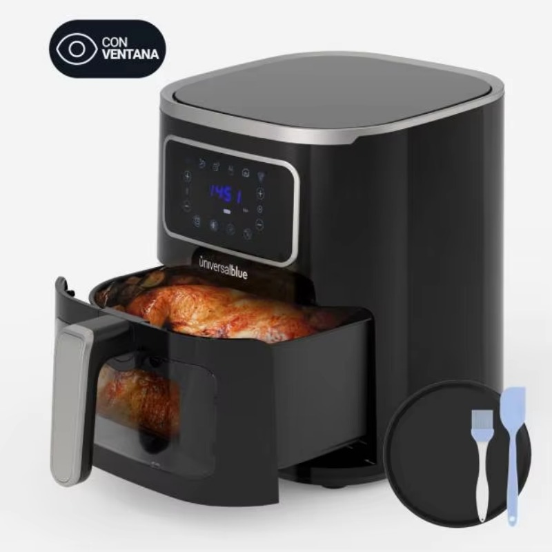 Air Fryer 5L Digital - 6005B 5L Moderne Digitale Heißluftfritteuse Ölfrei