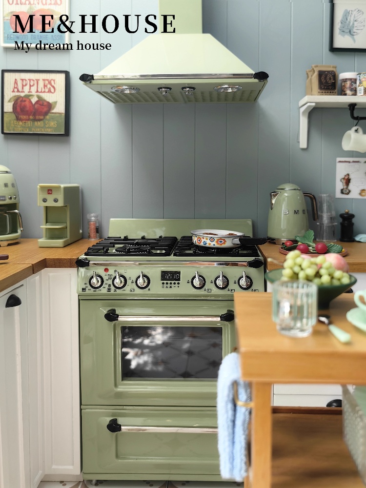 Kitchen Appliances Oven - 1:6 Puppenhaus Mini Modell Möbel Zubehör