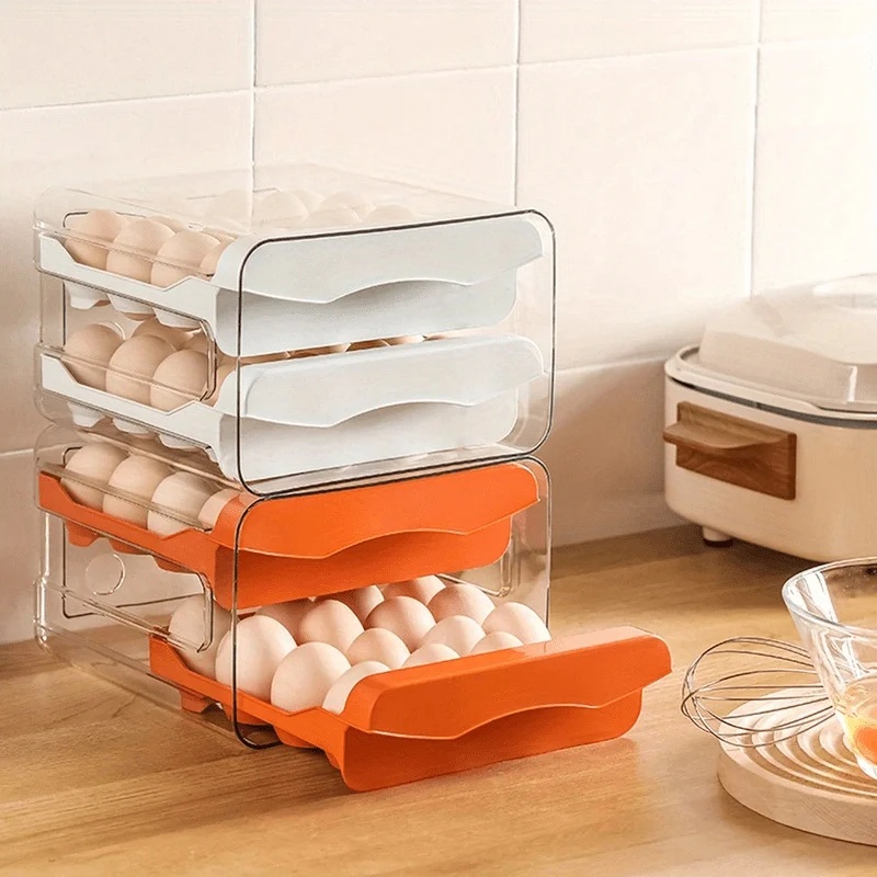 2-lagiger Schubladen-Eierhalte – Kitchen Appliances Refrigerators Bewertung und Preis