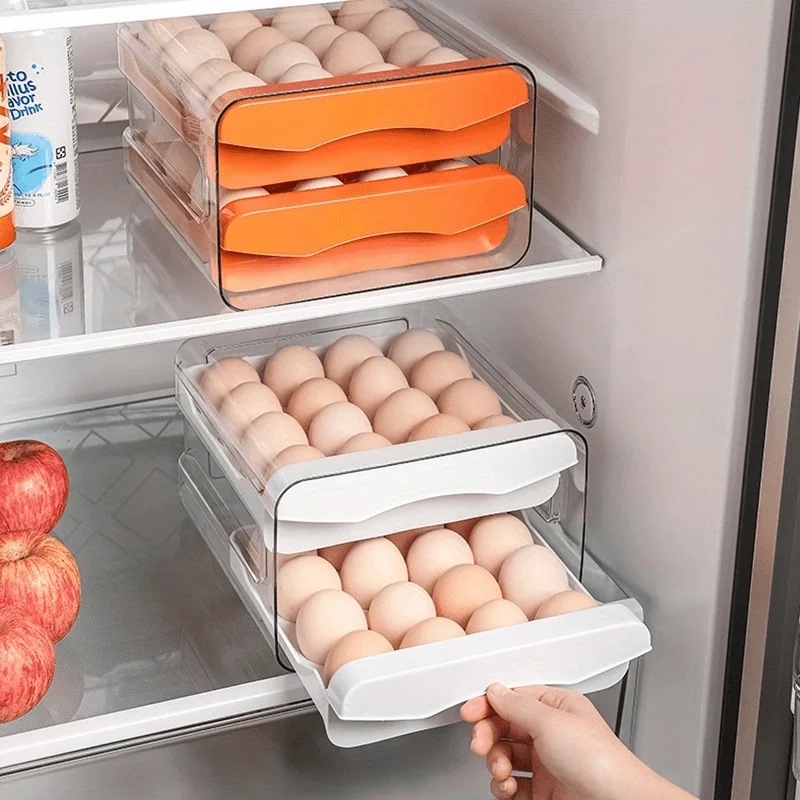 2-lagiger Schubladen-Eierhalte – Kitchen Appliances Refrigerators Bewertung und Preis