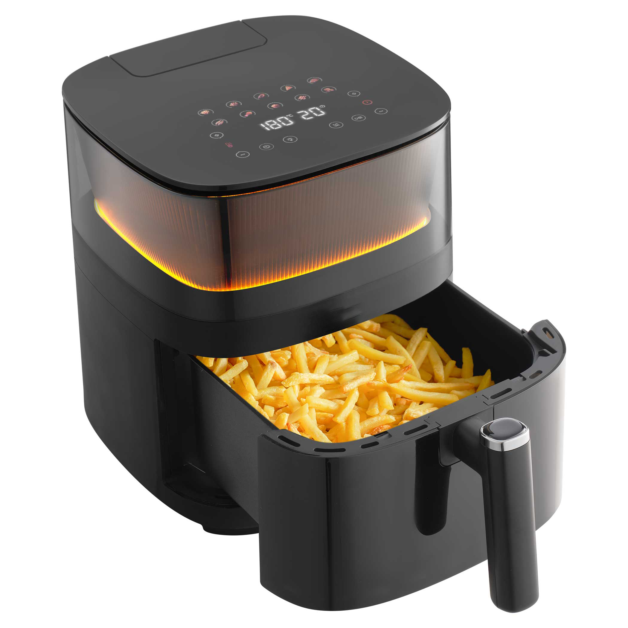 Heißluftfritteuse 4,1-5L Fassu – Air Fryer 5L Digital Bewertung und Preis