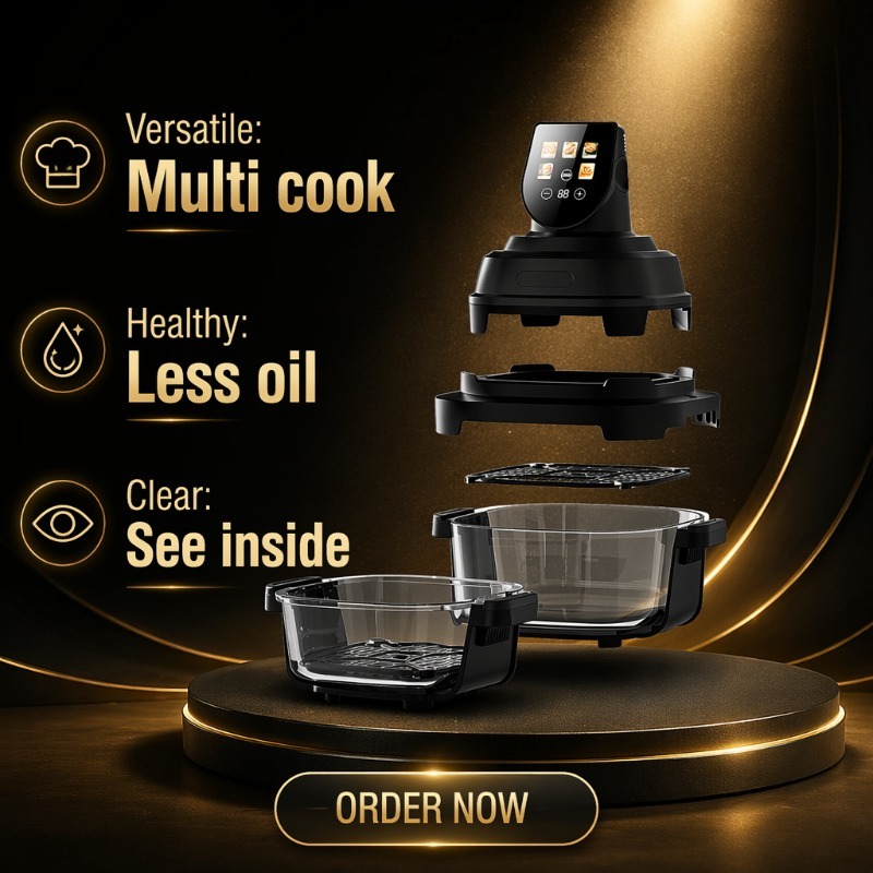 Airo 2025 Bestseller Elektrisc – Air Fryer 5L Digital Bewertung und Preis