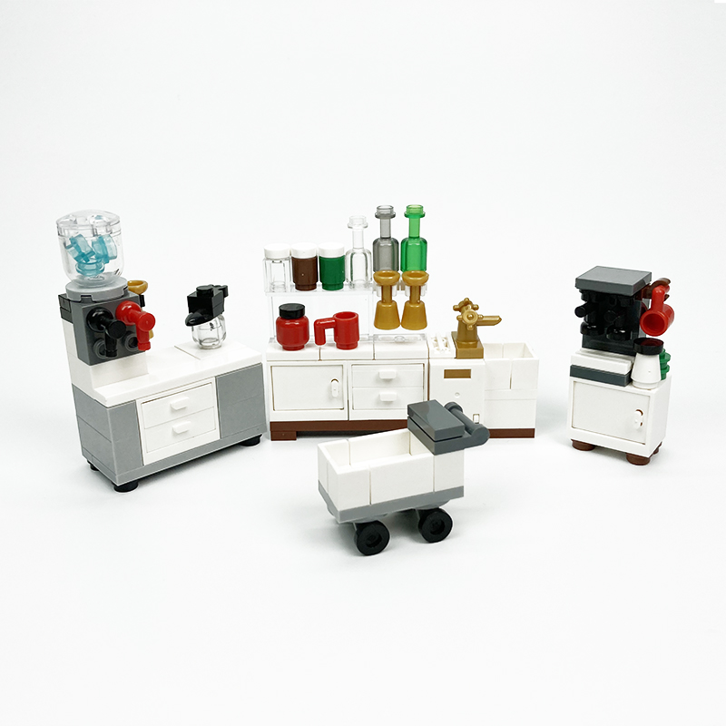 Moc Block kreative Spielzeuge  – Kitchen Appliances Refrigerators Bewertung und Preis