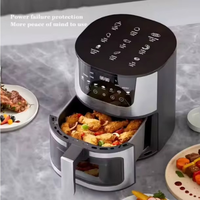 5L 6L 7L 8L 12L Ölfreie Fritte – Air Fryer 5L Digital Bewertung und Preis