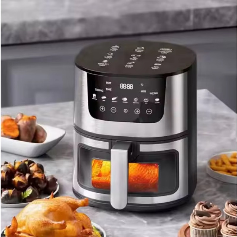5L 6L 7L 8L 12L Ölfreie Fritte – Air Fryer 5L Digital Bewertung und Preis