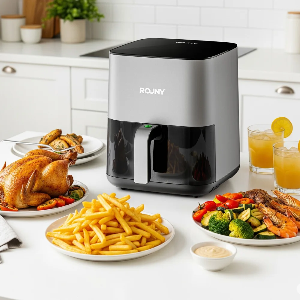 Digitale Heißluftfritteuse mit – Air Fryer 5L Digital Bewertung und Preis