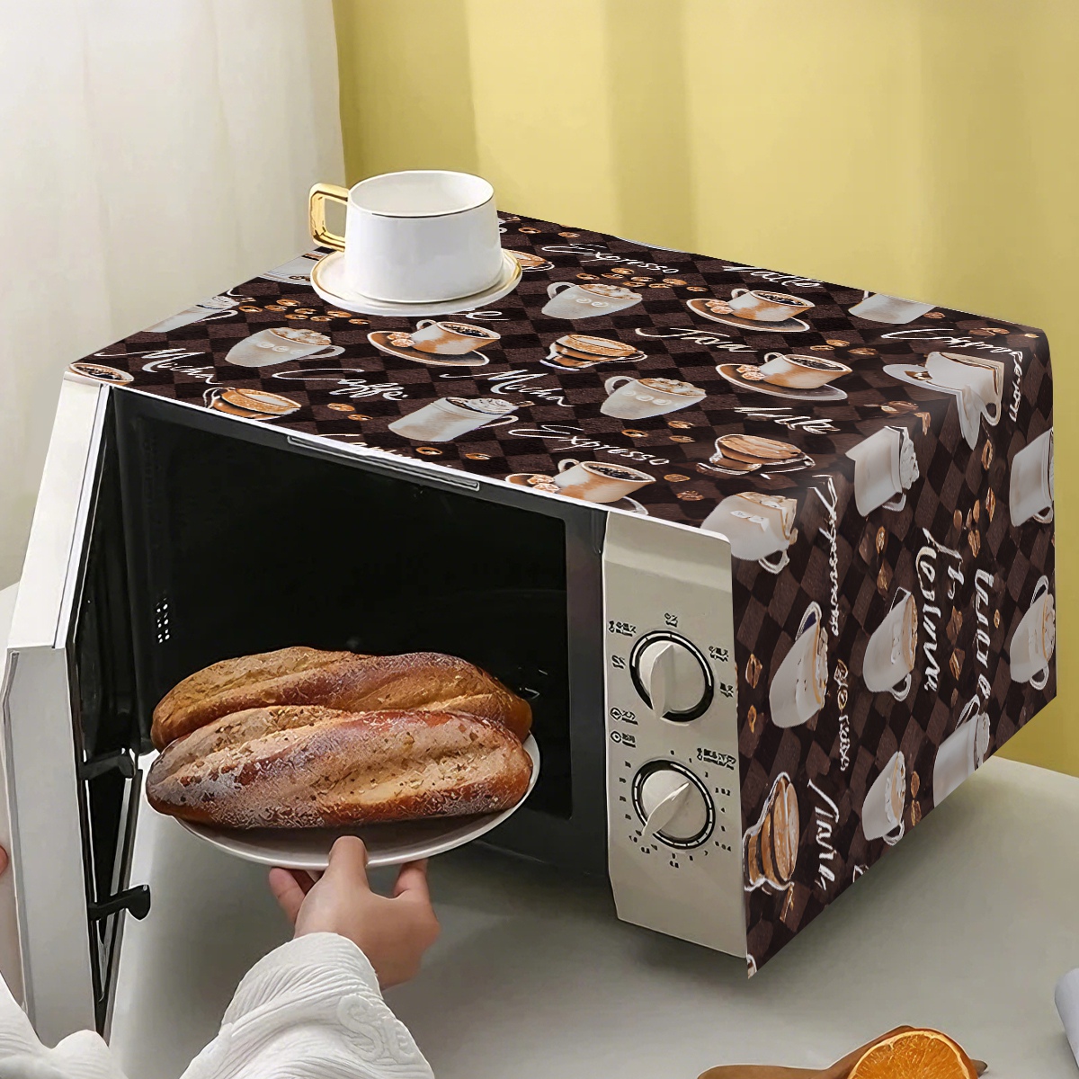Kaffeetassen-bedruckte Staubsc – Kitchen Appliances Oven Bewertung und Preis